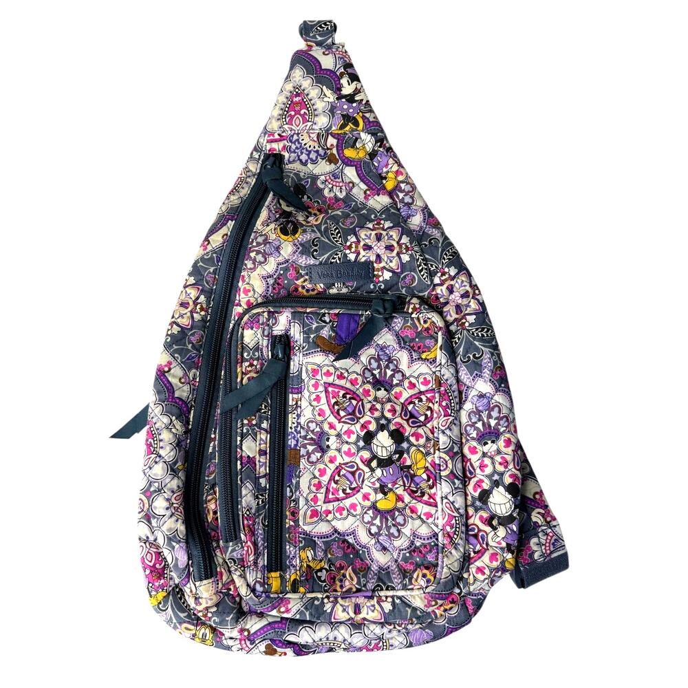 Disney Parks x Vera Bradley Sweet Treats Sling Backpack Crossbody Purse Bag